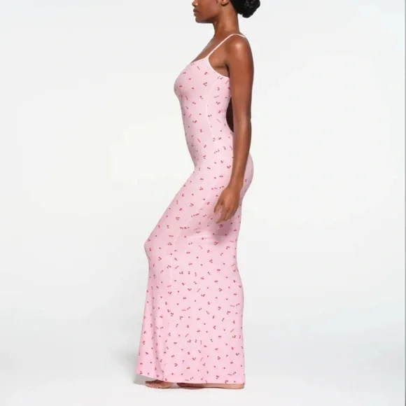 SKIMS Pink Maxi Dress - Picture 3 of 5